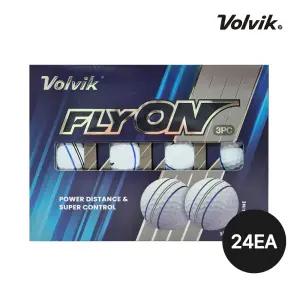 Volvic 볼빅 3피스 골프공 24개입 3피스 X 8개입 /3선퍼팅라인표기/쉽고 빠른정렬/골프공
