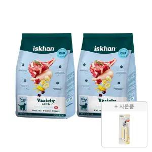 이즈칸 독 버라이어티 램 면역력 6.5kg, 2개 + 도기맨 HS프로용발톱깎이, 1개