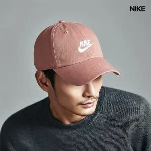 나이키 언스트럭처드 핑크 화이트 남자 여성 볼캡 여행 모자 FB5368-688
