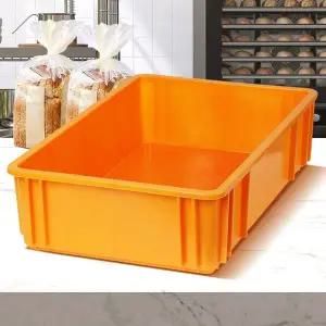 빵상자 4호 빵바구니 적층 플라스틱 농산물 수납 정리 사과박스