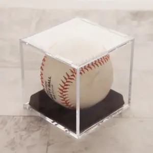 아크릴 케이스 진열장 벨벳 야구공 보관 싸인볼 사인볼 소장품 공정리함 깔끔한투명