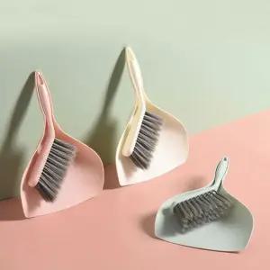 미니 빗자루세트 책상 청소 학교 청소세트 휴대용 틈새 쓰레받이 P615-O