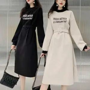 lea-l088 벨트원피스 가을 겨울 롱