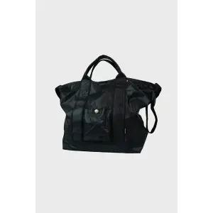 [트레통][본사공식] 트레통 나일론 립 토트백 (TN25SSBG01-BLACK)