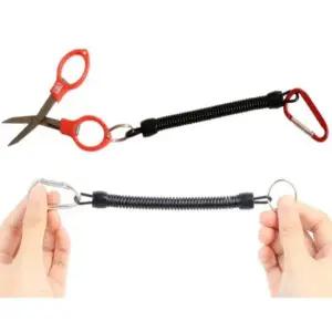 ( )다용도 스프링 스트랩 분실방지스프링 가방키링 열쇠고리형스트랩 휴대폰끈