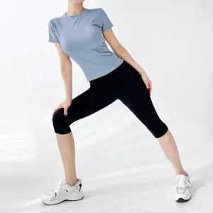 블레오 여성 래시가드 비치웨어 요가 7부 바지 DM2601081405