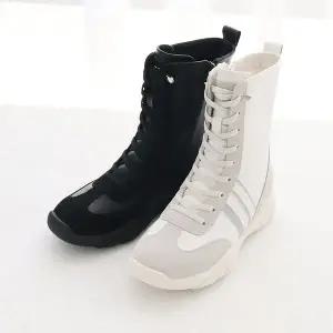 [원더슈즈](천안아산점)천연소가죽 페스타 하이탑 캐주얼 키높이 스니커즈 4CM P-S949