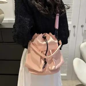 [라일리] Rly 여성 옥스포드원단 캐주얼 크로스백 포인트 숄더백