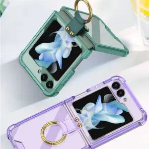 갤럭시 Z플립5 링고리 투명 에어범퍼케이스