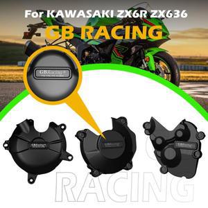 KAWASAKI NINJA ZX6R 2007 -2024 용 케이스 GB 레이싱 오토바이 엔진 커버 보호