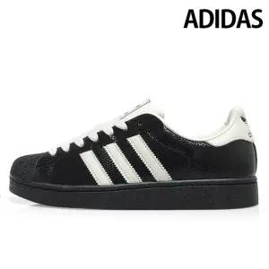 남성 여성 공용 슈퍼스타 II 2 운동화 코어블랙 IH9268