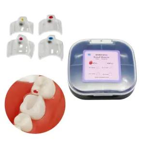 20pcs /팩 덴탈 클리어 매트릭스 밴드 투명 후방 어금니 복합 클래스 복원 4.5 /5.5 /6.5 /8.0