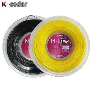 케이세다 M-1 Pro Spin 200m 릴1.20 1.25 8각 테니스 스트링 줄 거트