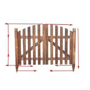 방부목 대문 펜스 야외 나무 난간 울타리 담장 마당문