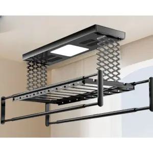 자동 빨래 건조대 조명 리모컨 전동빨래건조대 베란다 전동