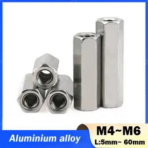 호환 5개 알루미늄 합금 스터드 스탠드 받침대오프 육각 M4 M5 M6 길이 5mm60mm 암나사 연장 롱 너트 PCB