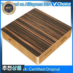 여행용 카혼 박스 휴대용 드럼 에보니 우드 클리어 파티 무대 공연에 적합 타악기