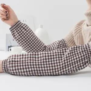 코튼 다용도 체크 팔토시 1P 사무실 작업용 면팔토시 작업토시 작업용토시