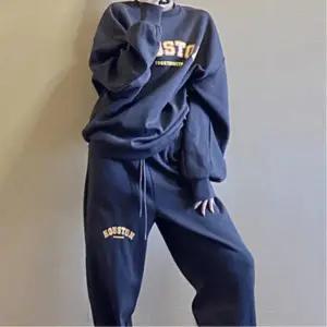 여자 영문로고 얇은 기모 추리닝세트 겨울체육복 미씨 조거팬츠