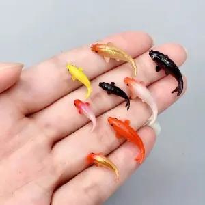 미니어처 물고기모형 탁상용 어항 조경장식 물고기