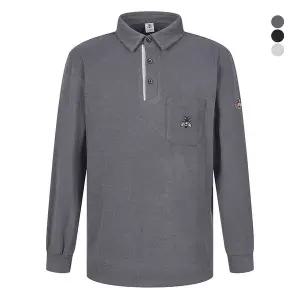 [크라브로] 배색 포켓 카라 티셔츠 3종택1