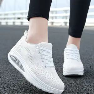 셔플댄스 신발 운동화 촘촘한 화이트 댄스화 통기성 중창