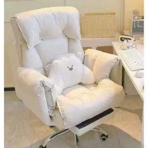 리무진 의자 게이밍 작업 푹신한 발받침 컴퓨터 방송