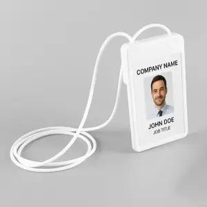 실리콘 목걸이형 사원증 홀더 카드 케이스 DD-13373