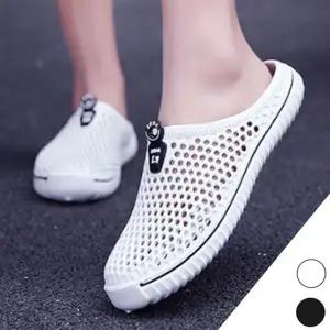 남성 워터 슈즈 가벼운 메쉬 미끄럼 남성 아쿠아 슈즈 방지 슬리퍼 논슬립 여름 여성 샌들