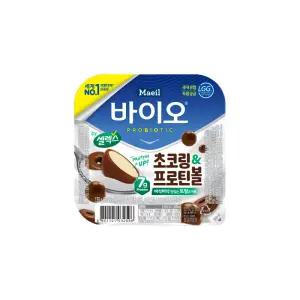 매일바이오 토핑요거트 초코링&프로틴볼 130gX12개입/냉장무료배송