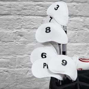 네오프렌 심플 아이언 커버 10p 화이트