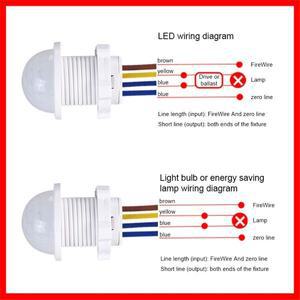 2PCS 스마트 PIR 센서 감지기 스위치 110V 220V 인체 적외선 모션 Indction 자동 켜짐 꺼짐 전등