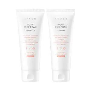 [1+1] 에스네이처 아쿠아 라이스 약산성 클렌징폼 160ml