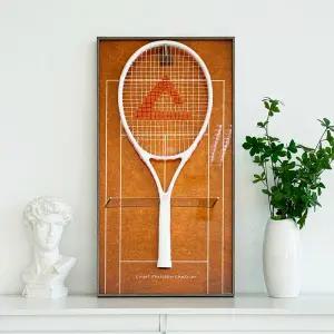 테니스 코트 액자 거치대 라켓 프랑스 US 윔블던 호주