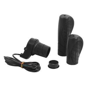 호환 Ebike 76X 하프 트위스트 스로틀 전기 자전거 속도 24V 36V 48V 60V 72V WP/SM 스쿠터용 E-바이크 부