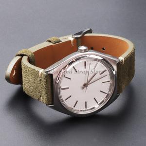 부드러운 스웨이드 가죽 스트랩, 빈티지 시계 밴드, 퀵릴리즈 송아지 팔찌, 14mm, 18mm, 16mm, 액세서리, 남녀공용 22mm 고품질, 20mm,