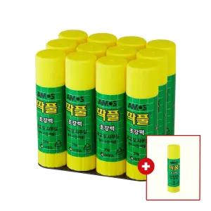 아모스 딱풀 35g 12개입+딱풀e 35g