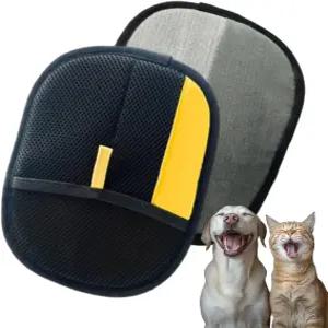 고양이와 개를 위한 Pawsnheart 애완동물 털 제거 장갑 개와 고양이를 재사용 가능한 짧고 긴 털을 쉬운