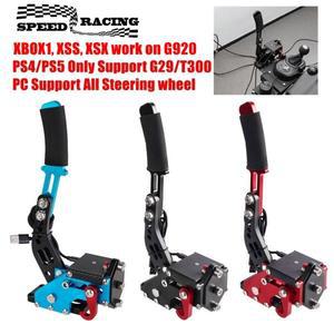 USB 핸드 브레이크 PS4/PS5 지원 로지텍 호환 G29  T300 G920용 XBOX1 XSS XSX PC SIM 레이싱 호라이즌 게