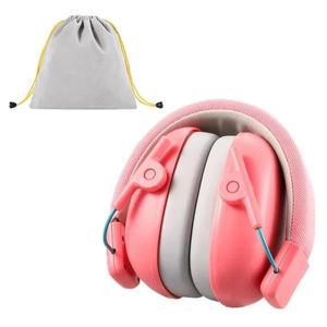 YHKEMA 어린이 귀 보호 소음 차단 귀마개, SNR 27dB 청력 보호, 자폐증, 어린이, 유아용 휴대용 케이스 포