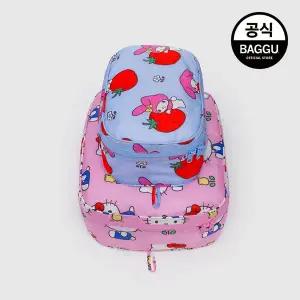 [바쿠]BAGGU 바쿠 패킹 큐브 셋 헬로키티 앤 프렌즈 플로럴