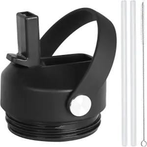 예티 램블러 물병 18 26 36 64온스용 빨대 뚜껑 26온스용 교체 캡 26온스 36온스 빨대와 브러시가 있는