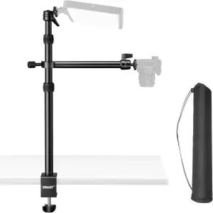 이마트 카메라 책상 마운트 테이블 스탠드 높이 39-90cm 360° 볼 헤드 및 10.2인치 익스텐션 암 최대 하중