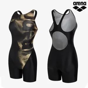 아레나 여성수영복 골드웨이브 3부 반신 레이서백 A6SL1LH11BLK