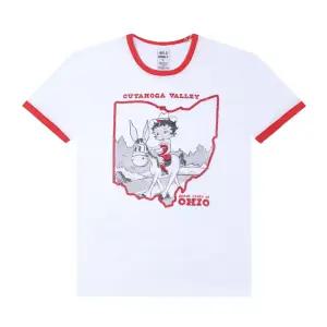 와일드동키 반팔 T-CUYAKOGA WHITE/RED 베티 링거 남성반팔티 여성반팔티 당일발송