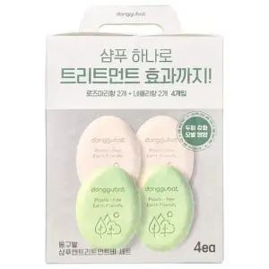 동구밭 샴푸바 트리트먼트바 고체비누 세트