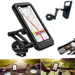 신축 핸드폰거치대 홀더 방수 라이딩 자전거 오토바이