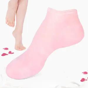 실리콘 뒤꿈치 양말 보습 발덧신 덧신 실리콘 발 양말 마스크 보호대 용품 케어 패드 각질 관리 커버 피부