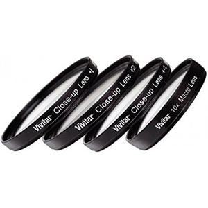 비비타 시리즈 1 +1 +2 +4 +10 클로즈업 매크로 필터 세트 (파우치 포함) (52mm)