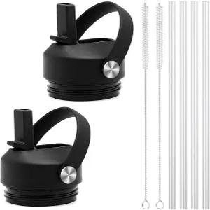 예티 램블러 18 26 36 64온스 물병용 빨대 뚜껑 교체용 및 유연한 손잡이 26온스 36온스 병용 내구성